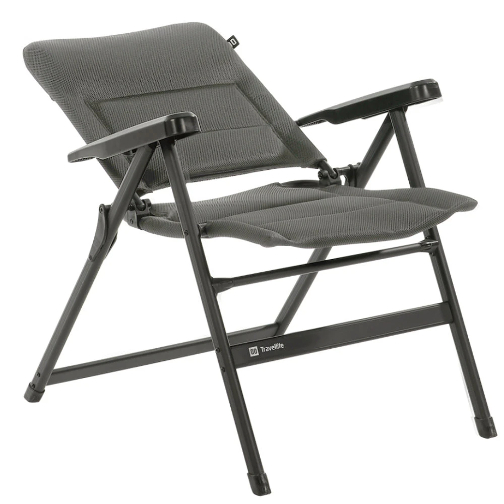 Travellife Klappsessel Barletta Comfort M, Dark Grey 4 Travellife Klappsessel Barletta Comfort M, Dark Grey – Bild 2