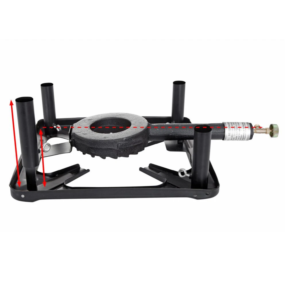 Hockerkocher Mit Zündsicherung 50 Mbar, 8,5 KW 4 Hockerkocher Mit Zündsicherung 50 Mbar, 8,5 KW – Bild 2