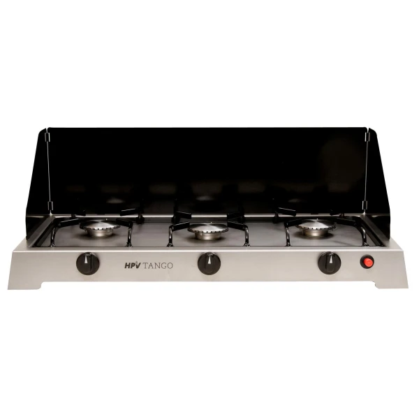 HPV Edelstahlkocher TANGO, 3-flamm 50mbar 3 HPV Edelstahlkocher TANGO, 3-flamm 50mbar