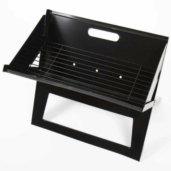 Camp4 Holzkohlegrill Aus Stahl, 44 X 36 X 28,5 Cm 4 Camp4 Holzkohlegrill Aus Stahl, 44 X 36 X 28,5 Cm – Bild 2