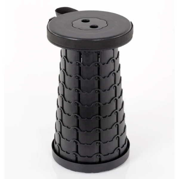 Camp4 Teleskop-Hocker Bodo, Schwarz 3 Camp4 Teleskop-Hocker Bodo, Schwarz