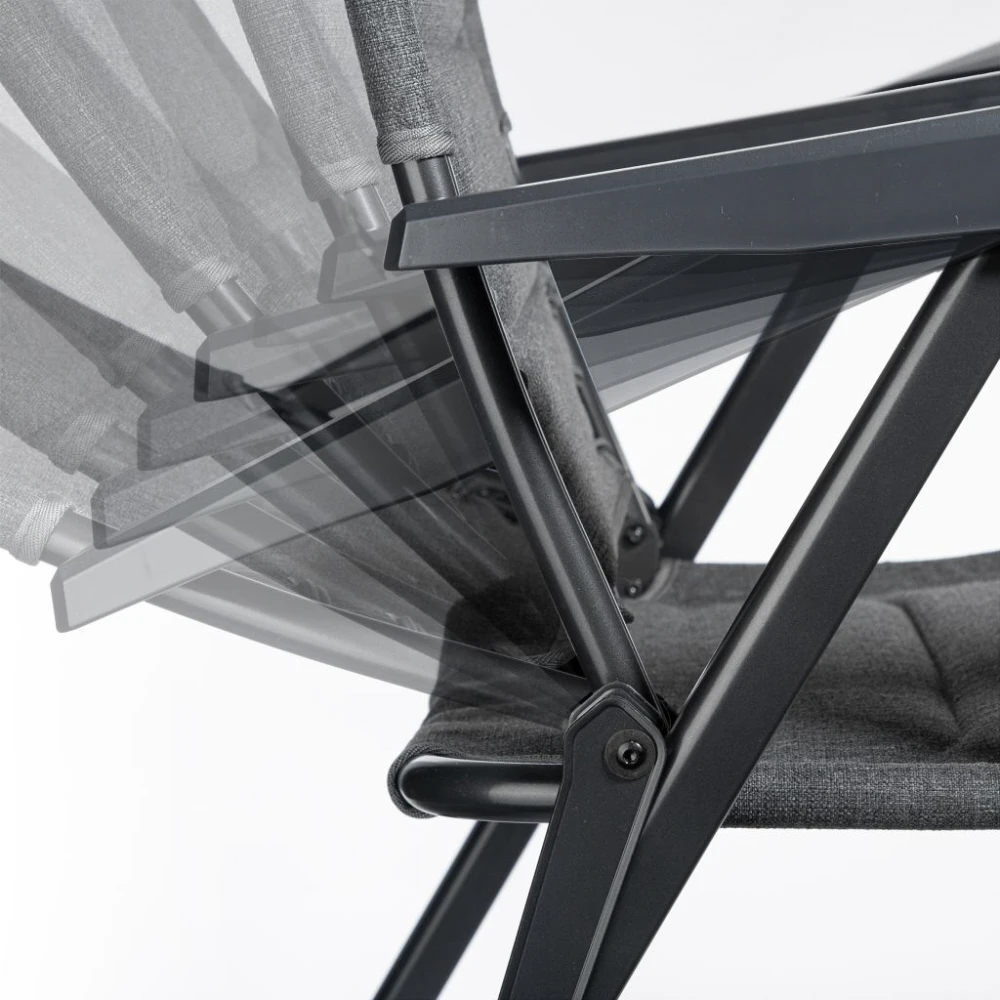 Frankana Campingstuhl HighQ Comfortable Greyline 6 Frankana Campingstuhl HighQ Comfortable Greyline – Bild 4