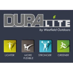 Westfield Fußauflage Breeze Deluxe Schwarz -Geschäft für Outdoor-Campingausrüstung 601301 2