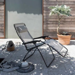 Lafuma Relaxsessel RSXA Clip Grau -Geschäft für Outdoor-Campingausrüstung 601471 2
