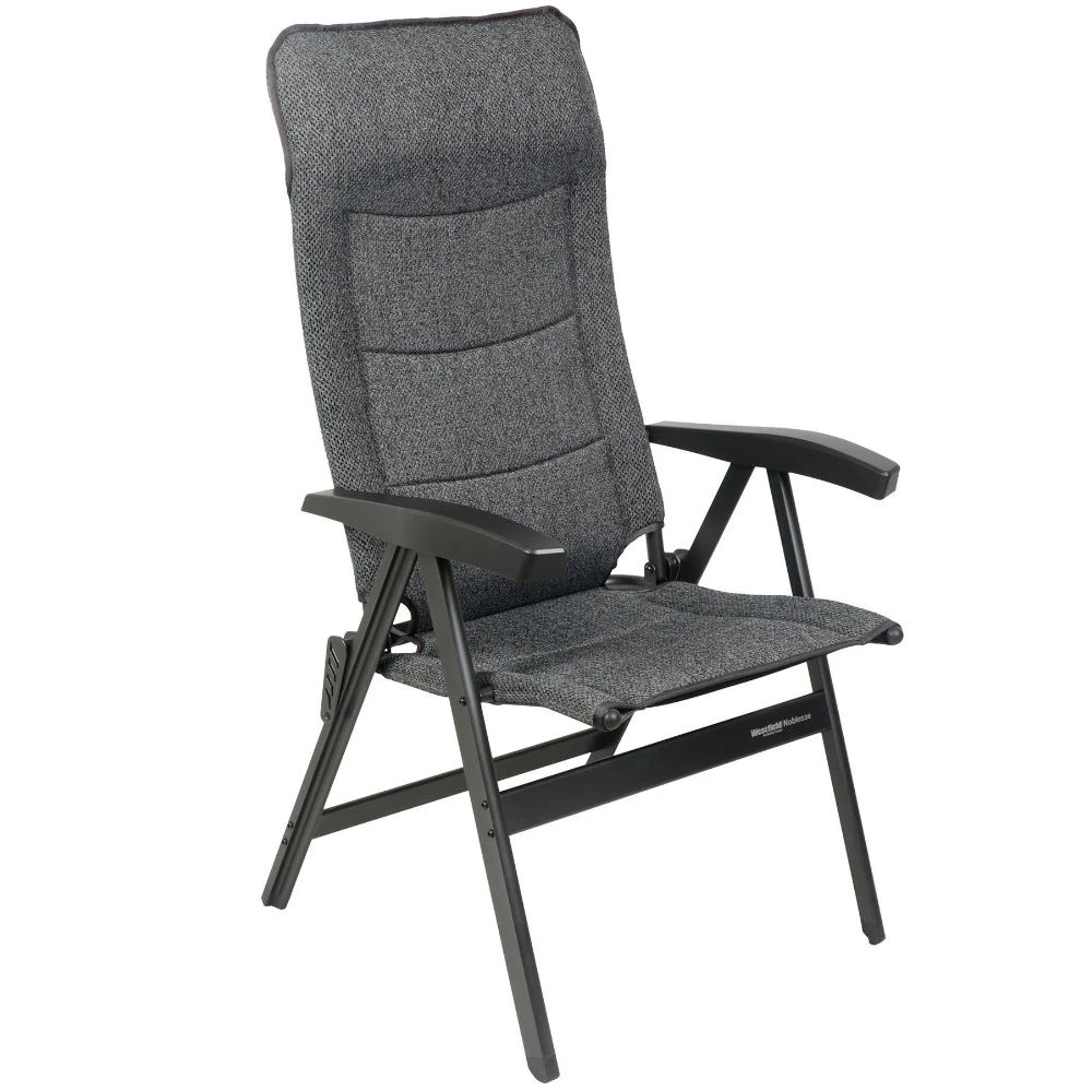 Westfield Campingstuhl Avantgarde Noblesse Deluxe, Grau Meliert 3 Westfield Campingstuhl Avantgarde Noblesse Deluxe, Grau Meliert