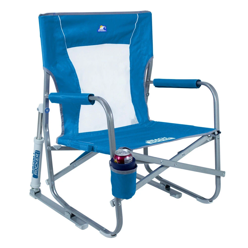 GCI Outdoor Schaukelstuhl Beach Rocker Blau 3 GCI Outdoor Schaukelstuhl Beach Rocker Blau