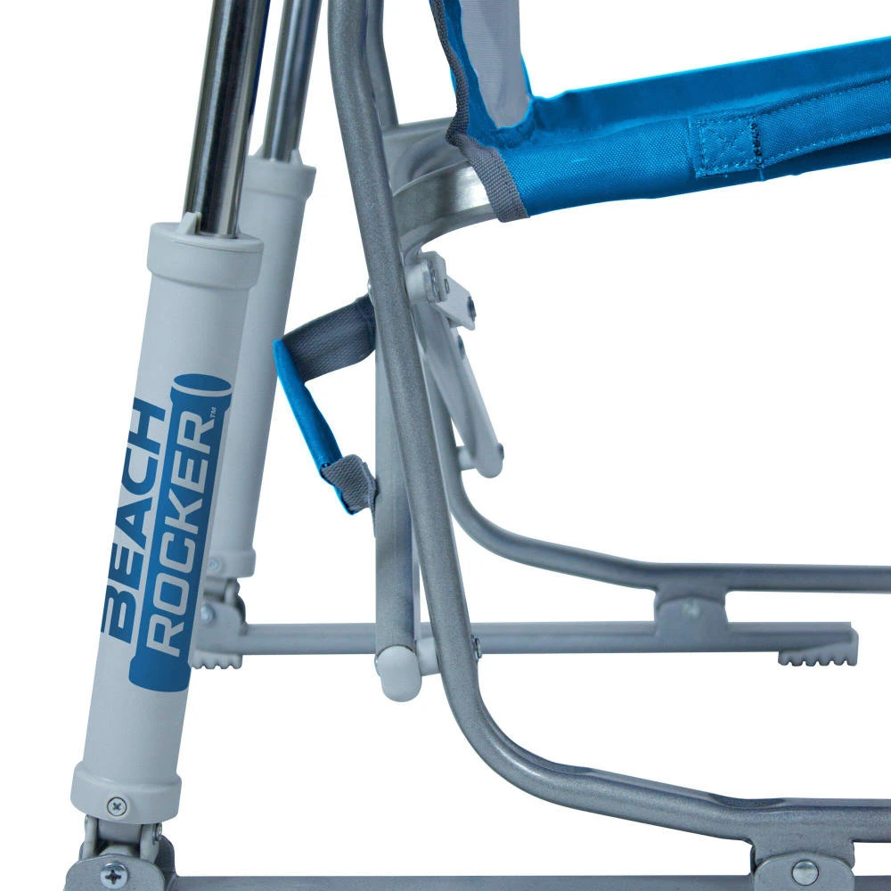 GCI Outdoor Schaukelstuhl Beach Rocker Blau 4 GCI Outdoor Schaukelstuhl Beach Rocker Blau – Bild 2