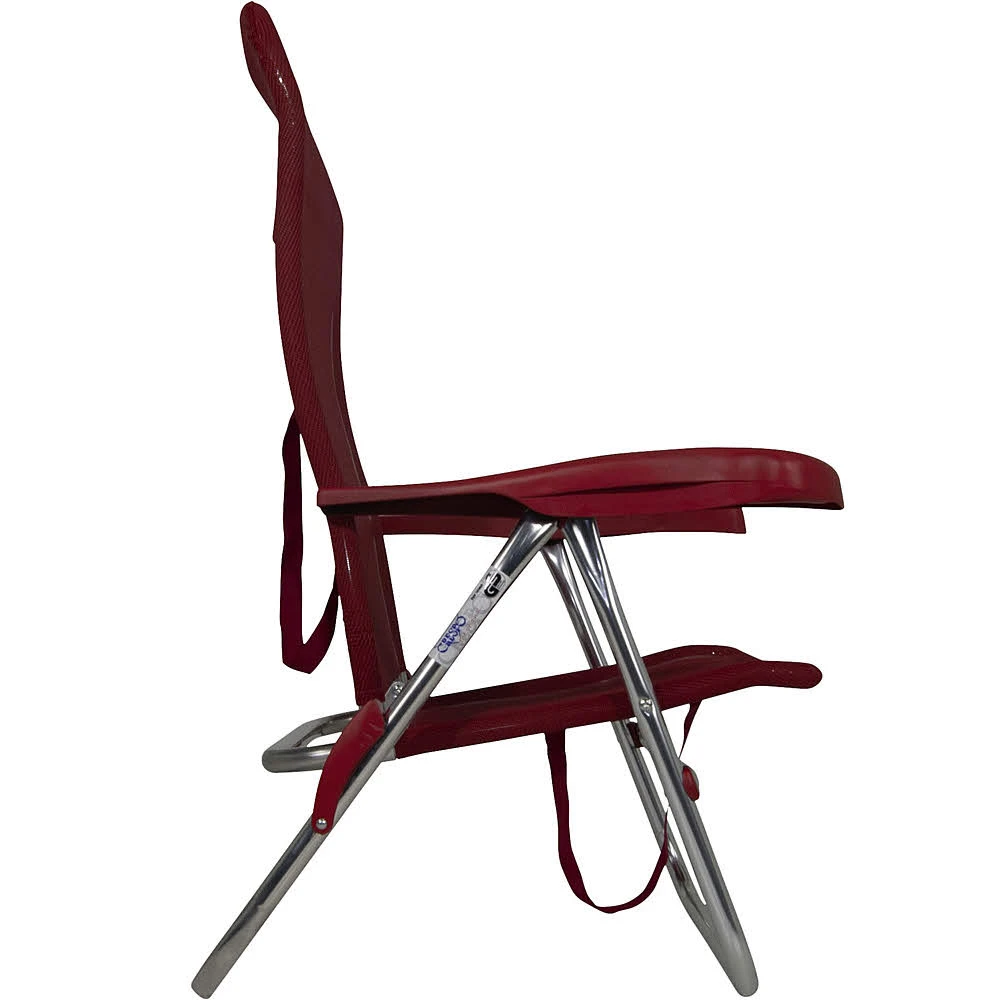 Crespo Strandstuhl Beach Chair Rot 7 Crespo Strandstuhl Beach Chair Rot – Bild 5