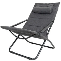 Crespo Stuhl Lounger Tex-Supreme, Grau
