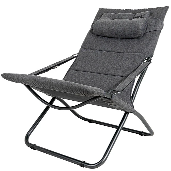Crespo Stuhl Lounger Tex-Supreme, Grau 3 Crespo Stuhl Lounger Tex-Supreme, Grau