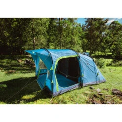Coleman Aspen 4 Familien-Campingzelt Blue/Green Damen, Herren -Geschäft für Outdoor-Campingausrüstung coleman aspen 4 tent 2000037072 bluegreen 05 gross