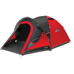 Coleman Blackout 3 Festival Collection Zelt Black/Red Damen, Herren