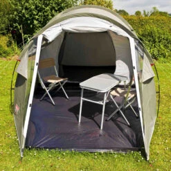 Coleman Coastline 3 Plus Campingzelt Khaki Green Damen, Herren -Geschäft für Outdoor-Campingausrüstung coleman coastline 3 plus tent 205111 green 05 gross