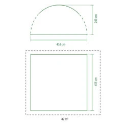 Coleman Event Dome Shelter XL Sonnenschutzkuppel Blue Damen, Herren -Geschäft für Outdoor-Campingausrüstung coleman event dome shelter xl 2000025128 05 gross