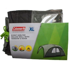 Coleman Event Shelter Deluxe Wall Window + Door Seitenschutzwand Grün Damen, Herren -Geschäft für Outdoor-Campingausrüstung coleman event shelter deluxe wall 2000011831 02 gross