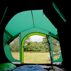 Coleman Kobuk Valley 4 Plus Igluzelt Green Damen, Herren -Geschäft für Outdoor-Campingausrüstung coleman kobuk valley 4 plus tent 2000030281 green 05 gross