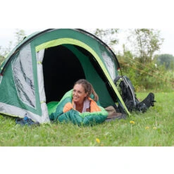 Coleman Kobuk Valley 4 Plus Igluzelt Green Damen, Herren -Geschäft für Outdoor-Campingausrüstung coleman kobuk valley 4 plus tent 2000030281 green 08 gross
