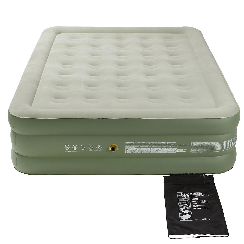 Coleman Maxi Comfort Raised King Doppel-Luftbett Green 4 Coleman Maxi Comfort Raised King Doppel-Luftbett Green – Bild 2