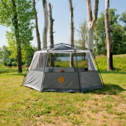 Coleman Octagon 8 Mehrpersonenzelt Orange/Grey Damen, Herren -Geschäft für Outdoor-Campingausrüstung coleman octagon 8 orange 2000019550 03 gross