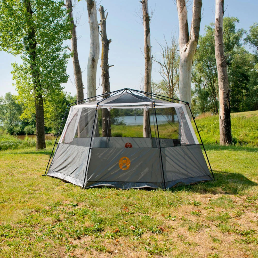 Coleman Octagon 8 Mehrpersonenzelt Orange/Grey Damen, Herren – Bild 4