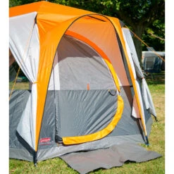 Coleman Octagon 8 Mehrpersonenzelt Orange/Grey Damen, Herren -Geschäft für Outdoor-Campingausrüstung coleman octagon 8 orange 2000019550 06 gross