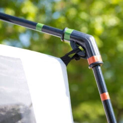 Coleman Octagon 8 Mehrpersonenzelt Orange/Grey Damen, Herren -Geschäft für Outdoor-Campingausrüstung coleman octagon 8 orange 2000019550 07 gross