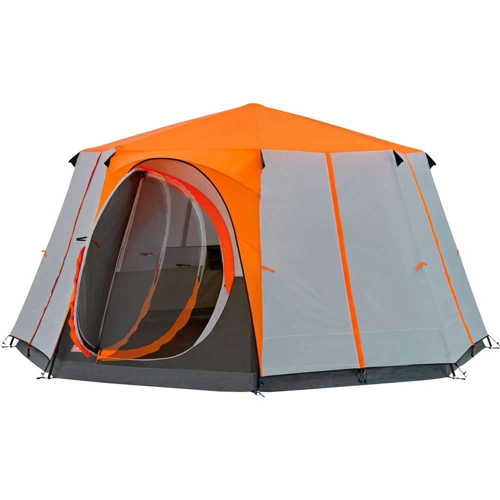 Coleman Octagon 8 Mehrpersonenzelt Orange/Grey Damen, Herren