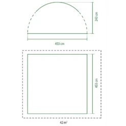 Coleman Event Shelter Pro XL Pavillion Silver Damen, Herren -Geschäft für Outdoor-Campingausrüstung coleman shelter event xl pro 2000038757 04 gross