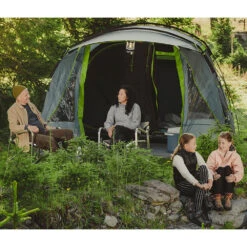 Coleman Vail 6 Familien-Campingzelt Grey/Green Damen, Herren -Geschäft für Outdoor-Campingausrüstung coleman vail 6 2000037569 03 gross