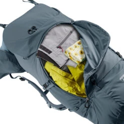 Deuter Aircontact Core 70+10L Trekkingrucksack Graphite/Shale Damen, Herren -Geschäft für Outdoor-Campingausrüstung deuter aircontact 70 10 3350122 4409 graphite 03 gross