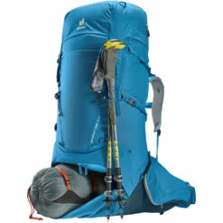 Deuter Aircontact Core 70+10L Trekkingrucksack Reef/Ink Damen, Herren -Geschäft für Outdoor-Campingausrüstung deuter aircontact 70 10 reef 3350722 1358 04 gross