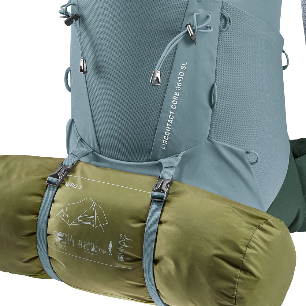 Deuter Aircontact Core SL 35+10L Wanderrucksack Shale/Ivy Damen, Herren – Bild 4