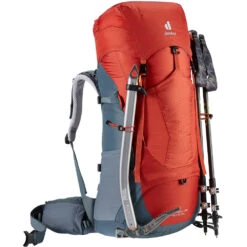 Deuter Aircontact Lite SL 45+10 Damenwanderrucksack Paprika-Teal Damen -Geschäft für Outdoor-Campingausrüstung deuter aircontact lite sl 3340421 5212 06 gross