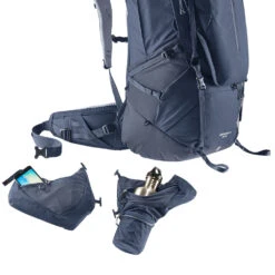 Deuter Aircontact X 80+15L Trekkingrucksack Ink Damen, Herren -Geschäft für Outdoor-Campingausrüstung deuter aircontact x 80 15 3370422 3067 03 gross