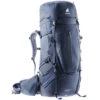 Deuter Aircontact X 80+15L Trekkingrucksack Ink Damen, Herren -Geschäft für Outdoor-Campingausrüstung deuter aircontact x 80 15 3370422 3067 gross