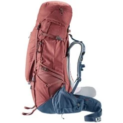 Deuter Aircontact X SL 70+15L Trekkingrucksack Redwood/Ink Damen -Geschäft für Outdoor-Campingausrüstung deuter aircontact x sl 70 15 3370322 5335 01 gross