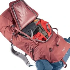 Deuter Aircontact X SL 70+15L Trekkingrucksack Redwood/Ink Damen -Geschäft für Outdoor-Campingausrüstung deuter aircontact x sl 70 15 3370322 5335 03 gross