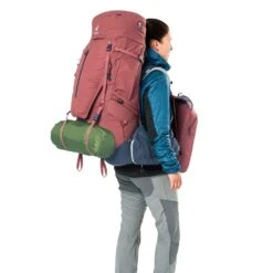 Deuter Aircontact X SL 70+15L Trekkingrucksack Redwood/Ink Damen -Geschäft für Outdoor-Campingausrüstung deuter aircontact x sl 70 15 3370322 5335 05 gross