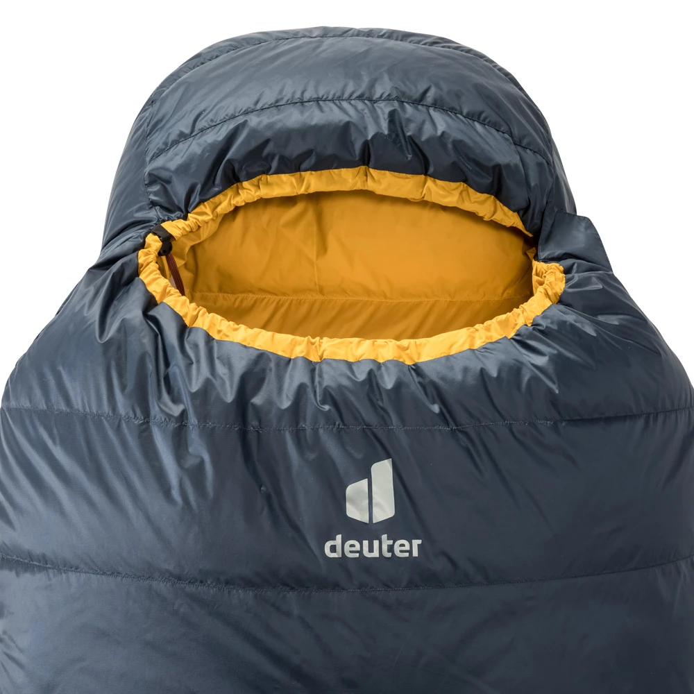 Deuter Astro 500 Daunenschlafsack Ink/Curry Damen, Herren 4 Deuter Astro 500 Daunenschlafsack Ink/Curry Damen, Herren – Bild 2