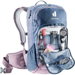 Deuter Attack SL 14 Fahrradrucksack Marine/Grape Damen, Herren -Geschäft für Outdoor-Campingausrüstung deuter attack 14 sl 3210021 3526 04 grossmO4MfW9O6uESQ