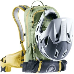 Deuter Attack 16 Radrucksack Khaki/Turmeric Damen, Herren -Geschäft für Outdoor-Campingausrüstung deuter attack 16 3210121 2804 04 gross