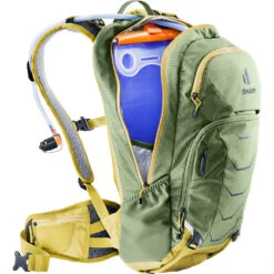 Deuter Attack 16 Radrucksack Khaki/Turmeric Damen, Herren -Geschäft für Outdoor-Campingausrüstung deuter attack 16 3210121 2804 05 gross