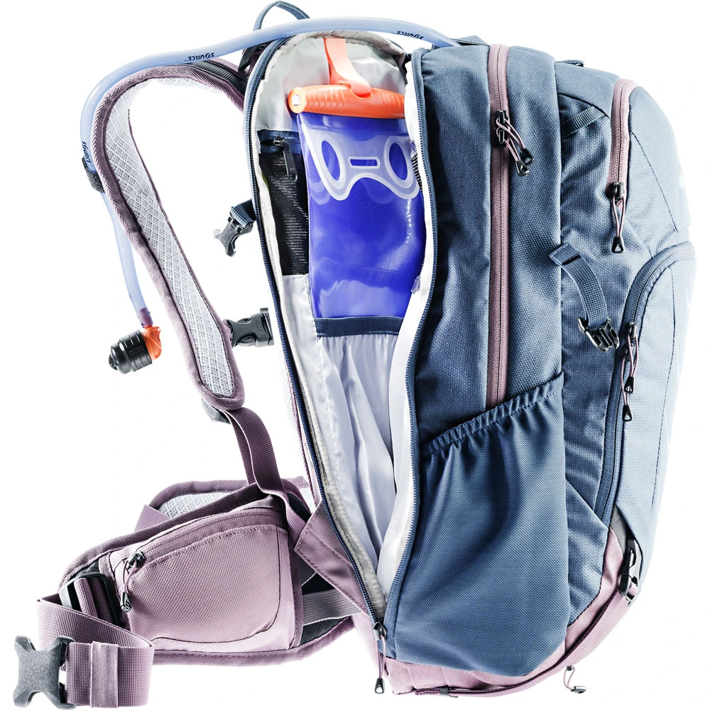Deuter Attack SL 18 Fahrradrucksack Marine/Grape Damen, Herren 4 Deuter Attack SL 18 Fahrradrucksack Marine/Grape Damen, Herren – Bild 2