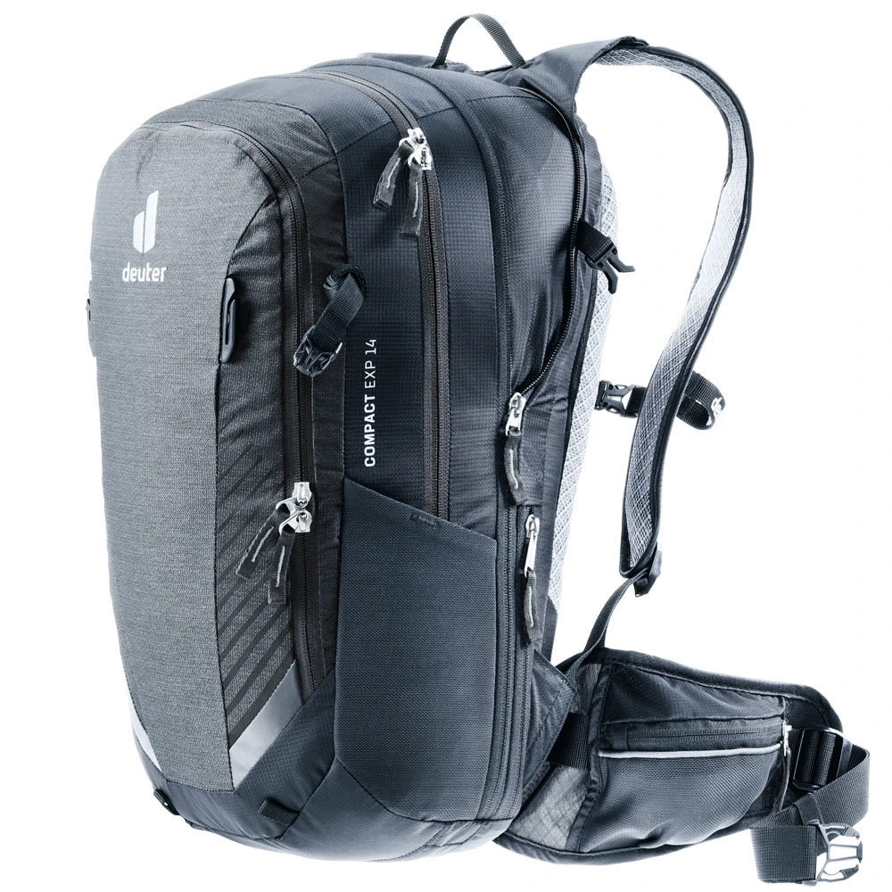 Deuter Compact EXP 14 Fahrradrucksack Graphite/Black Damen, Herren 4 Deuter Compact EXP 14 Fahrradrucksack Graphite/Black Damen, Herren – Bild 2