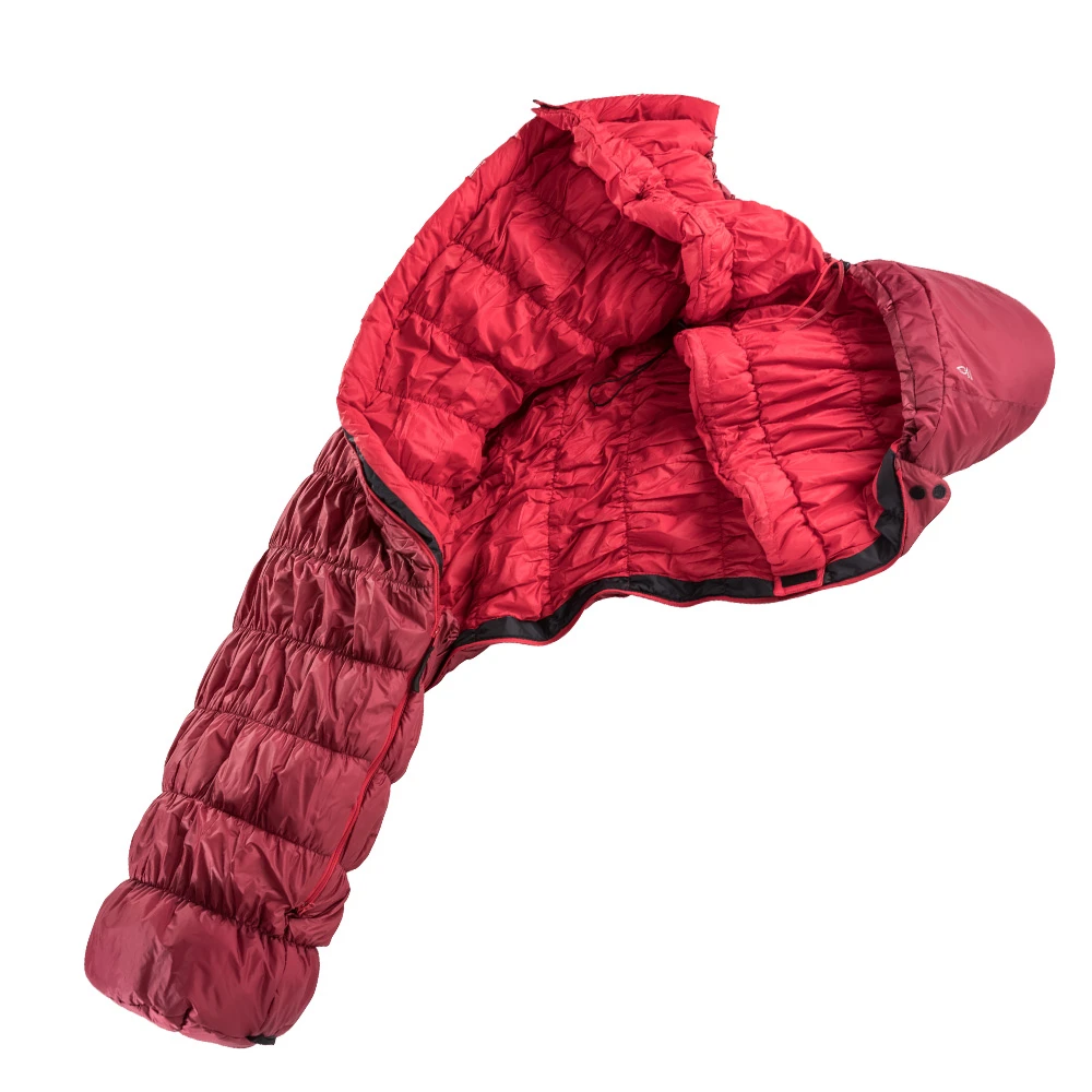 Deuter Exosphere -6°C Kunstfaserschlafsack Cranberry/Fire Damen, Herren 4 Deuter Exosphere -6°C Kunstfaserschlafsack Cranberry/Fire Damen, Herren – Bild 2