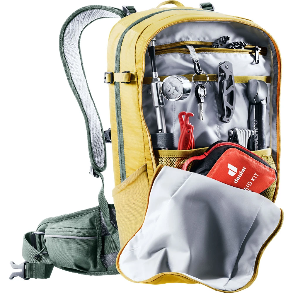 Deuter Flyt 14 Radrucksack Turmeric/Ivy Damen, Herren 6 Deuter Flyt 14 Radrucksack Turmeric/Ivy Damen, Herren – Bild 4