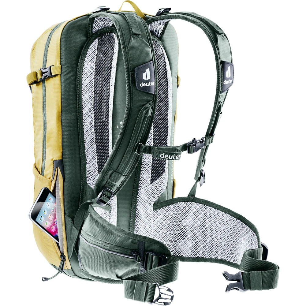 Deuter Flyt 14 Radrucksack Turmeric/Ivy Damen, Herren 10 Deuter Flyt 14 Radrucksack Turmeric/Ivy Damen, Herren – Bild 8