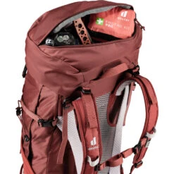 Deuter Futura Air Trek SL 45+10 Trekkingrucksack Redwood/Lava Damen, Herren -Geschäft für Outdoor-Campingausrüstung deuter futura air trek 45 10 sl 3402021 5574 04 gross