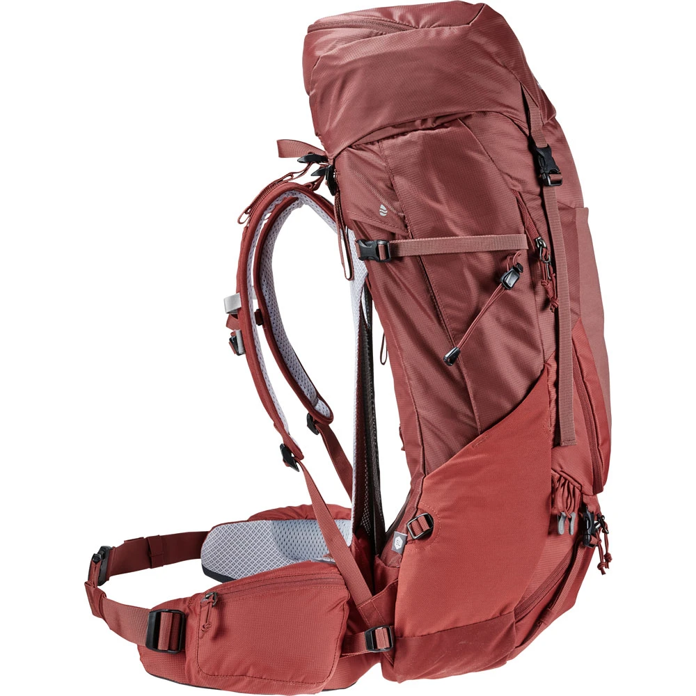 Deuter Futura Air Trek SL 45+10 Trekkingrucksack Redwood/Lava Damen, Herren – Bild 7