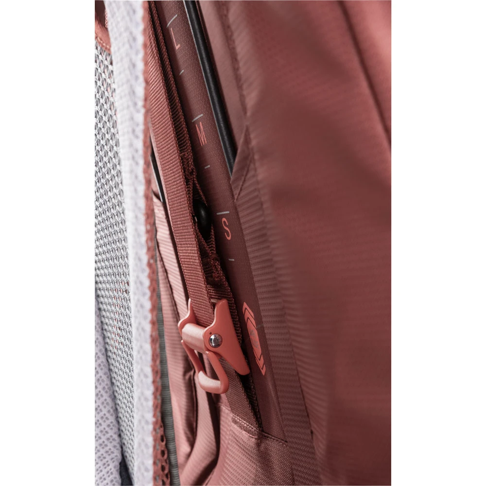 Deuter Futura Air Trek SL 45+10 Trekkingrucksack Redwood/Lava Damen, Herren – Bild 10